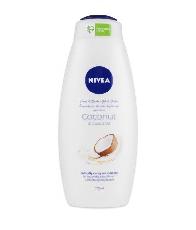 Nivea spg. 750ml Coconut | Toaletní mycí prostředky - Sprchové gely - Dámské